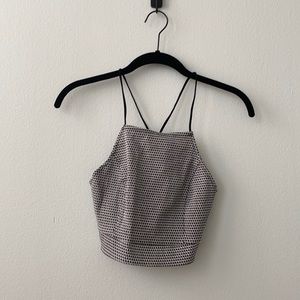 Urban Outfitters Herringbone Crop Top